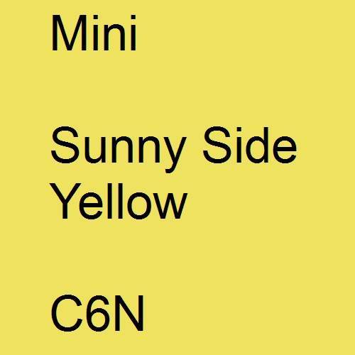 Mini, Sunny Side Yellow, C6N.